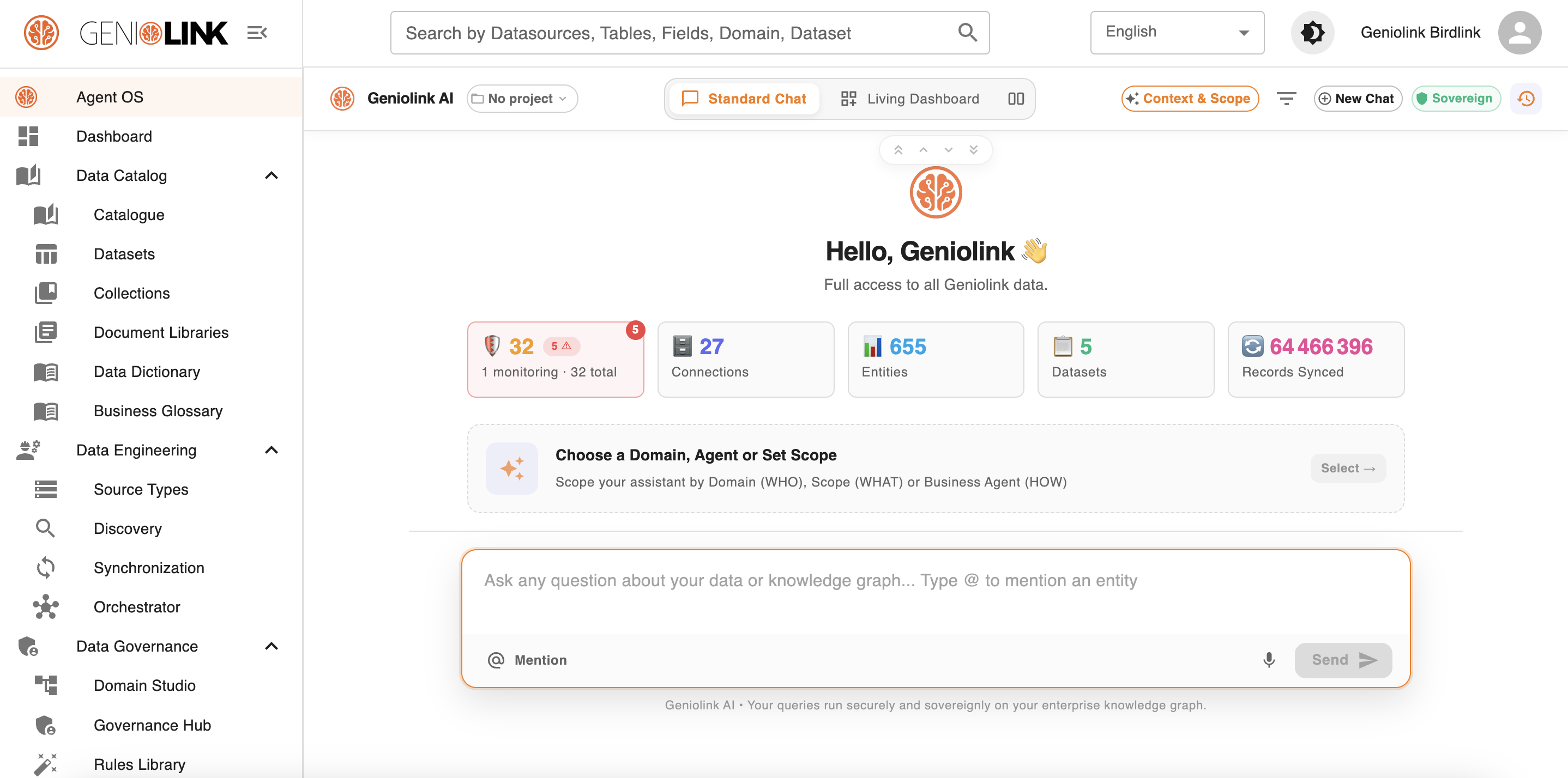 Geniolink — AGENT OS