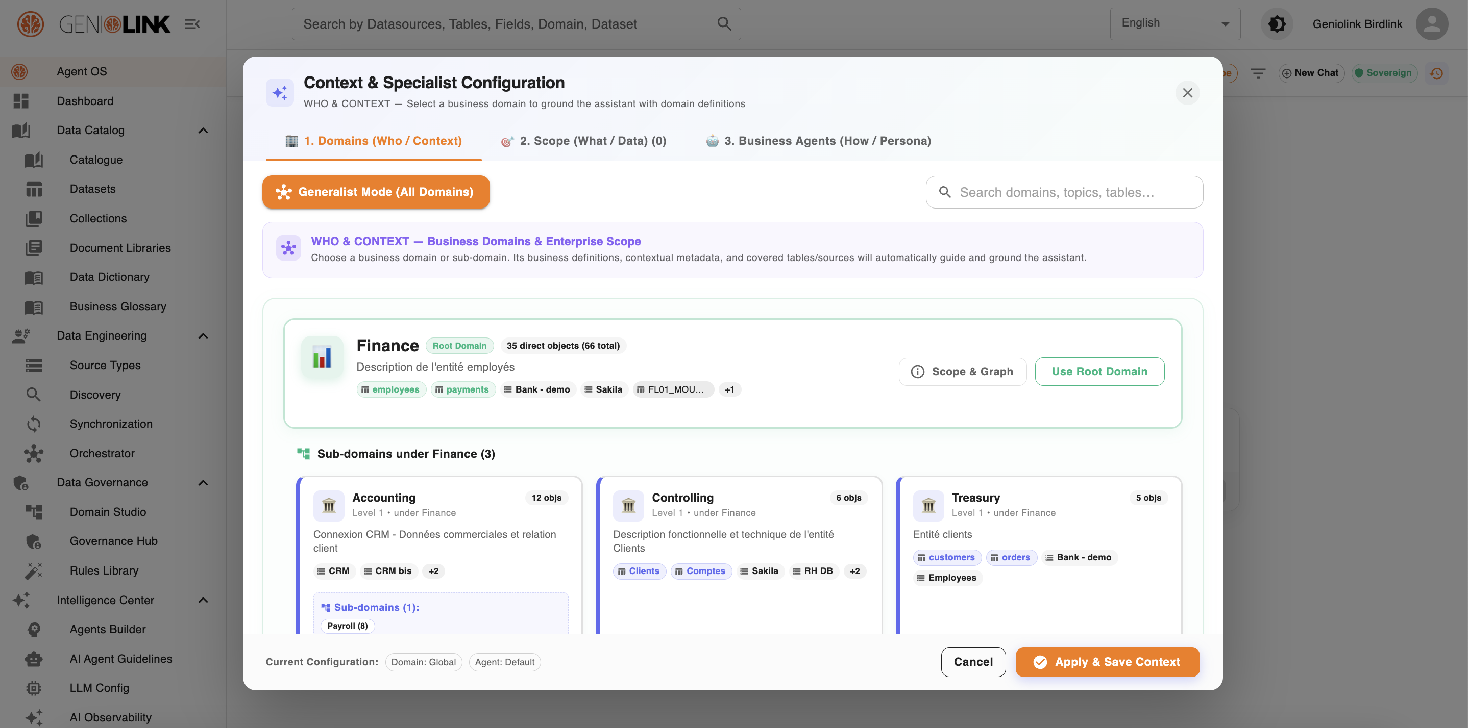 Geniolink — CONTEXT & SCOPE