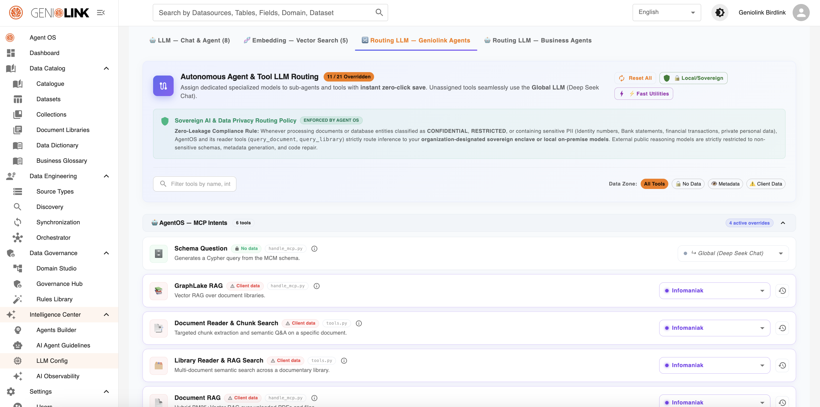 Geniolink — LLM ROUTING